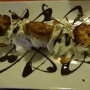 Les profiteroles au chocolat