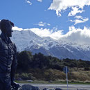 La statue devant le Musée dédié à Sir Edmund Hillary