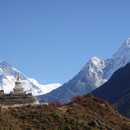 Un stupa au détour du chemin