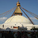 Le stupe abritant les restes de Buddha