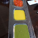 ... et les trois sauces