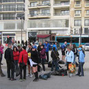 Treffen nach dem Marathon / Halbmarathon