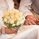 Hochzeit Thüringen Brautstrauß gelbe Rosen