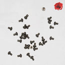 RIVETS ACIER Référence d'achat GDFB/RI/011 S-Tête/head: 7,75 mm - épaisseur/body: 3,8 mm- Longueur/Length: 9,5 mm Paquet de 100/Packet of 100 pcs: 6 € stock : 10 x 100 pièces