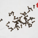 RIVETS ACIER Référence d'achat GDFB/RI/013 S-Tête/head: 7 mm - épaisseur/body: 3,8 mm- Longueur/Length: 13 mm Paquet de 100/Packet of 100 pcs: 6,50 €