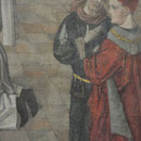 Ceinture dorée avec escarcelle