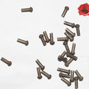 RIVETS ACIER Référence d'achat GDFB/RI/007 S -Tête/head: 7 mm - épaisseur/body: 4,25 mm- Longueur/Length: 17 mm Paquet de 100/Packet of 100 pcs: 7,50 €
