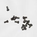 RIVETS ACIER Référence d'achat GDFB/RI/001 S -Tête/head: 10.5 mm - épaisseur/body: 6 mm- Longueur/Length: 17.5 mm Paquet de 100/Packet of 100 pcs: 12,50 €