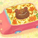 くまさんの わんぱくグラタンハンバーグ
