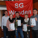 Ehrung für 25 Jahre Mitgliedschaft in der SG Wenden