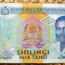 Tanzania 500 shilingi 1989 anverso