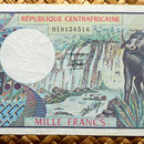 Republica Centroafricana 1000 francos 1979 anverso
