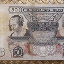 Holanda 50 gulden 1941 (165x94mm) pk.58 anverso