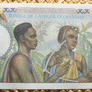 French West Africa 5000 francos 1950 reverso