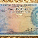 British Caribbean Territories 2 dolar 1958 anverso