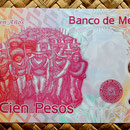 México 100 pesos 2010 Centenario de la Revolución reverso