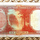 Southern Rhodesia 10 shillins 1939 reverso