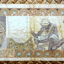 Burkina Faso 1000 francos 1977 reverso