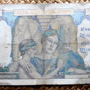 Indochina asiática francesa 500 francos 1939 reverso