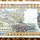 Burkina Faso 1000 francos 1977 anverso
