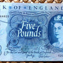 Gran Bretaña 5 pounds 1970 anverso