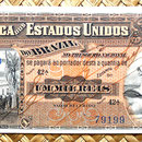 Brasil 1 mil reis 1917 anverso
