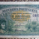 Angola colonial 1 angolar 1942 (120x70mm) pk.68 anverso