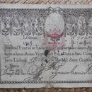 Portugal 20.000 reis 1799 resellado Pedro IV 1826 pk.31 anverso