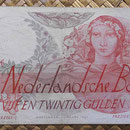 Holanda 25 gulden 1947 (154x86mm) pk.81 anverso