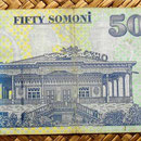 Tajikistan 50 somonis 1999 reverso