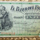 Colombia 1 peso 1900 anverso