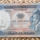 Mozambique colonial 1000 escudos 1972 anverso