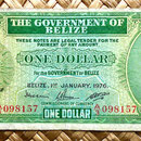 Belice 1 dolar 1976 anverso