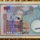 Escocia 20 pounds sterling -Clydesdale Bank PLC 1999 reverso
