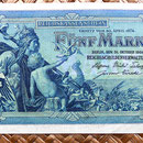 Alemania 5 marcos 1904 anverso