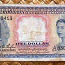 Malaya y Borneo británico 1 dólar 1953 anverso