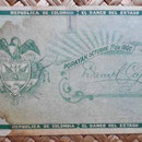 Colombia 1 peso 1900 reverso