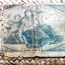 Argentina 5 pesos 1888 reverso