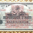 Haiti 1 gourde 1914 resello 1916 anverso