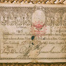 Portugal 20.000 reis 1799 resello Pedro IV 1826 anverso