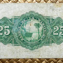 Isla Martinica 25 francos 1943 reverso