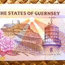 Isla de Guernsey 5 pounds 1996 reverso