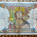 Indochina francesa 20 piastras 1928-31 (205x115mm) pk. 50 anverso
