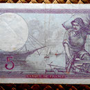 Francia 5 francos 1933 pk. 72e reverso