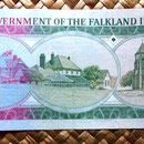 Islas Malvinas 10 pounds 1986 reverso