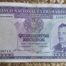Mozambique 500 escudos 1967 pk. 109 anverso