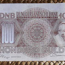 Holanda 100 gulden 1947 (153x81mm) pk.82 anverso
