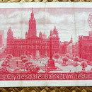 Escocia 20 pounds sterling -Clydesdale Bank Limited 1960 reverso