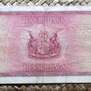 Sudáfrica 10 shillings 1945 reverso