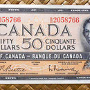 Canadá 50 dólares 1961 anverso